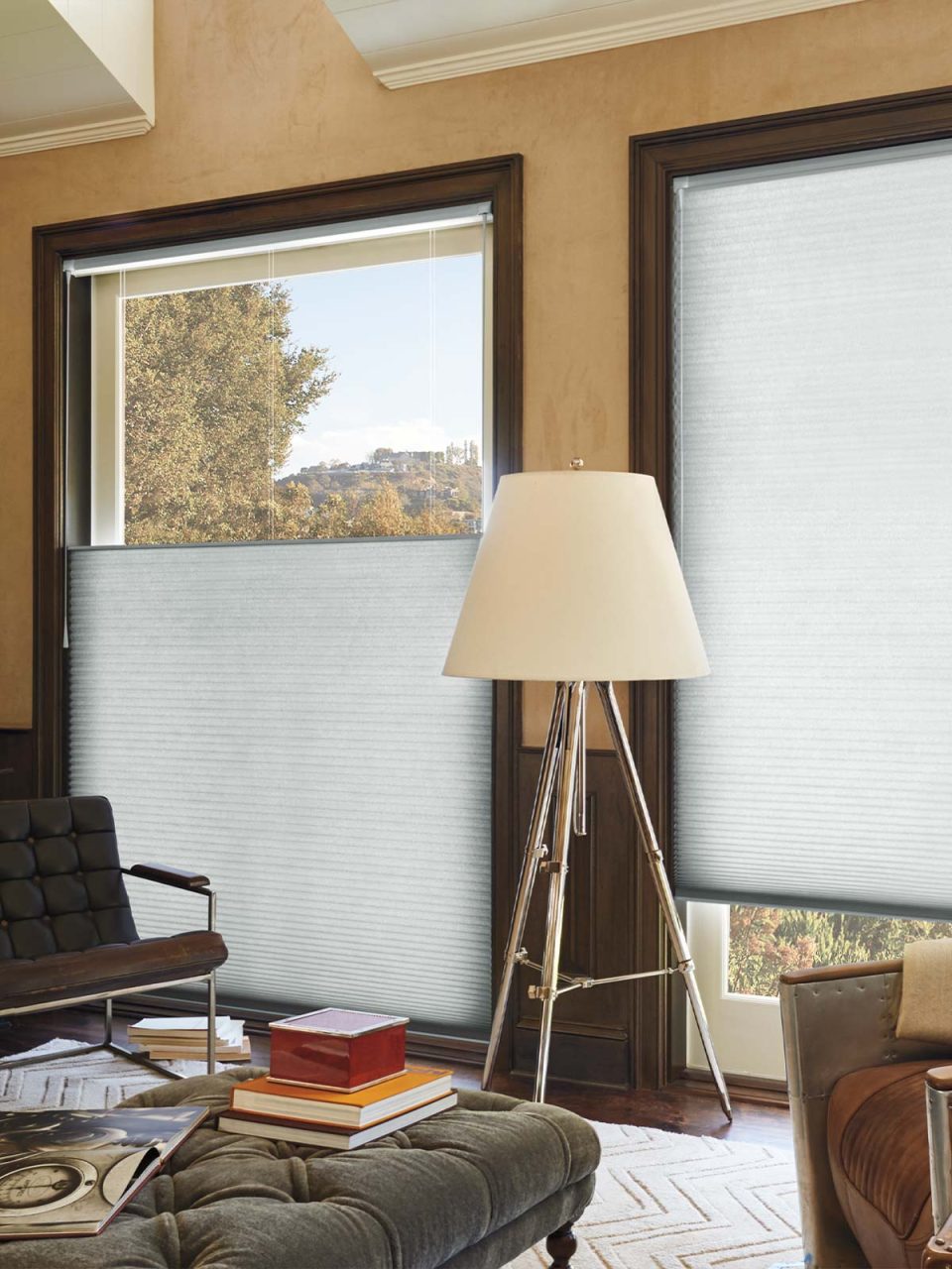 Hunter Douglas Cellular Shades with Top-Down/Bottom-Up Operating System