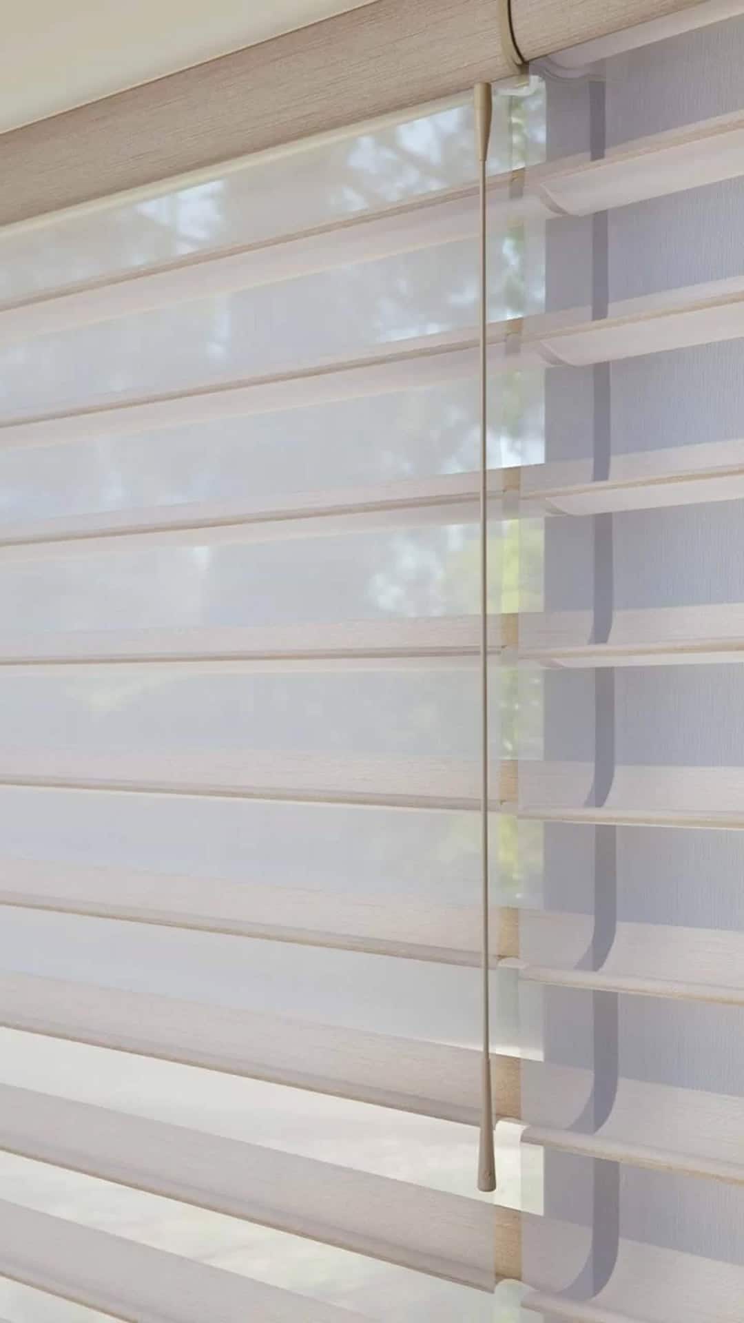 Hunter Douglas Silhouette Shades with Soft Touch Motorization Operating System