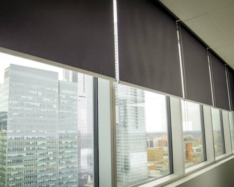 Blind Magic Commercial - Epcor Tower Blinds overlooking Downtown Edmonton