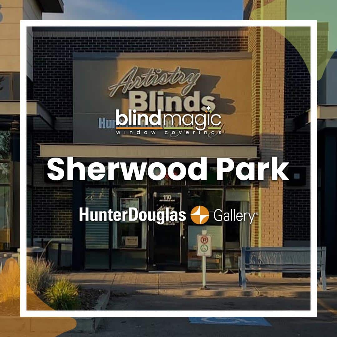 Artistry Blinds by Blind Magic is located in Sherwood Park