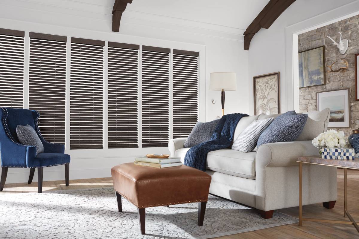 Hunter Douglas Parkland® Wood Blinds near Edmonton, Alberta (AB)