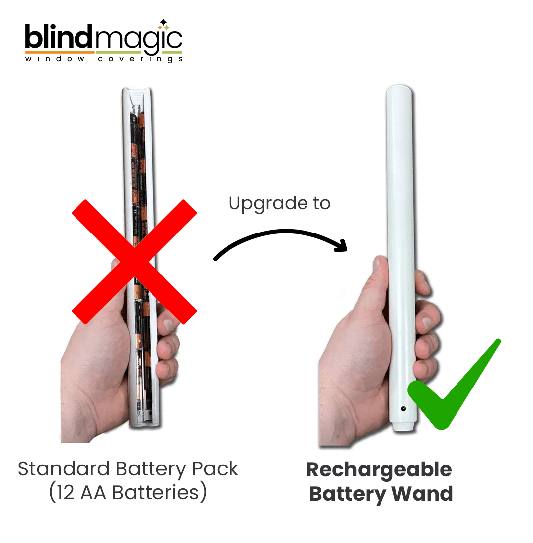 Upgrade Battery Wands to Rechargeable Wands