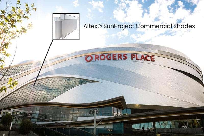 Altex® SunProject Commercial Shades provide effective sun protection and privacy for commercial spaces. Durable, stylish, and customizable window coverings for business environments.